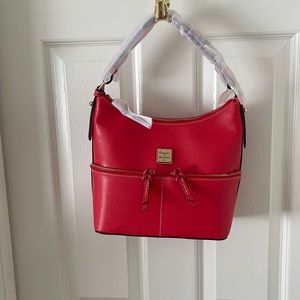 A small Dooney and Bourke bag
